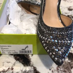 Gianni Bini Black/Graphite shoes